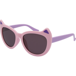 Willow Kids Polarised Round Cat Eye Sunglasses - Pink Cat
